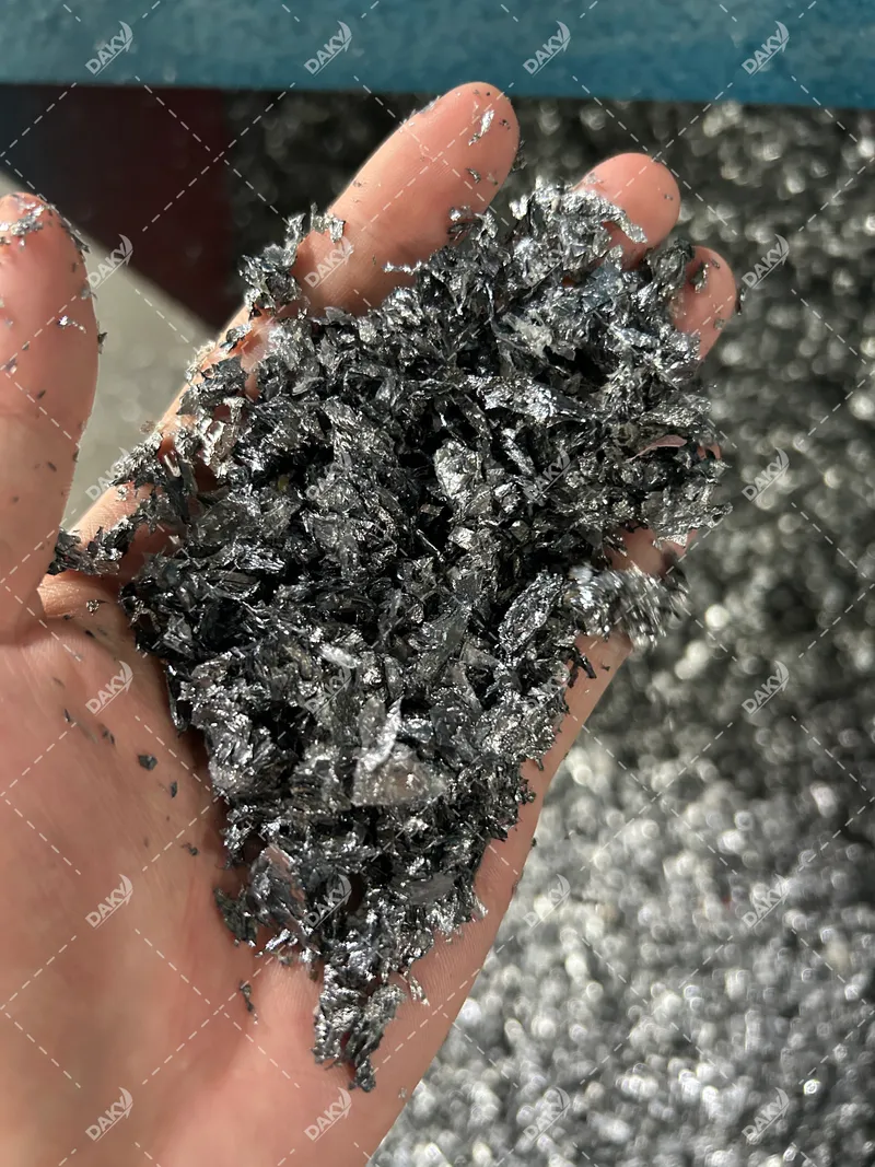 PE Film Crushing & Semi-Plasticizing finished product