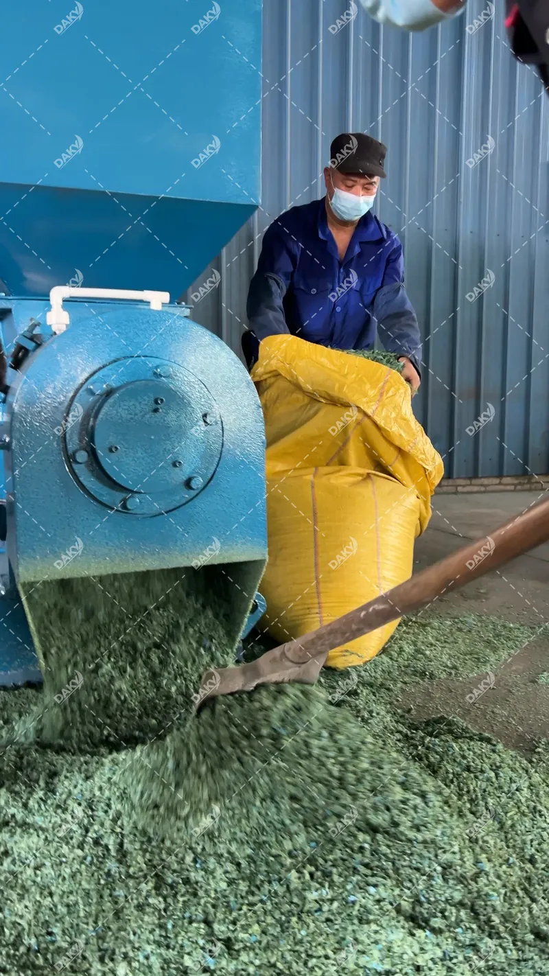 PE Sheet Semi-Plasticizing on-site