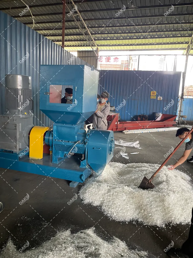 PET Semi-Plasticizing on-site
