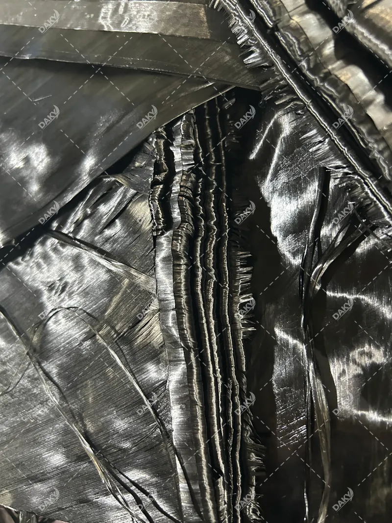 Sticky Carbon Prepreg → ~10 mm Short Fiber — Acceptance Trial raw material