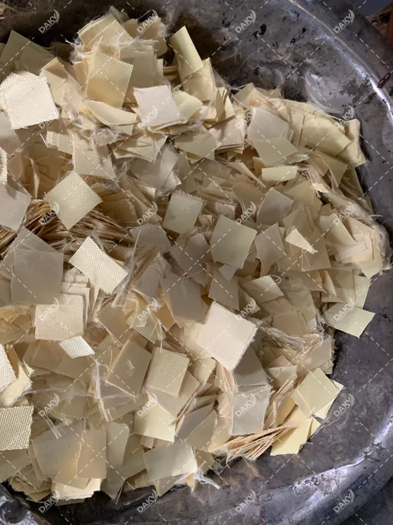 Coated Aramid Fiber Opening raw material